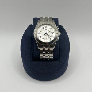 Victorinox Swiss Army Alliance 241048 Stainless Steel Chronograph Wrist Watch